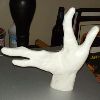 Lobster Boy Hand Cast